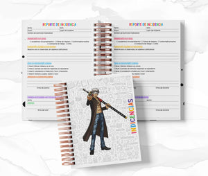 Agenda Secundaria - One Piece