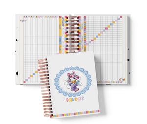 Libreta de Tandas 15 Participantes - Daisy Duck