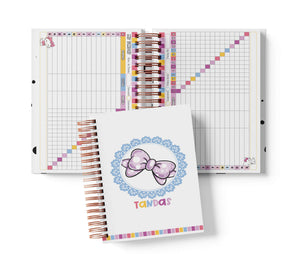 Libreta de Tandas 15 Participantes - Charmmy Kitty