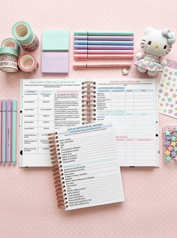 Agenda Director Semanal - Stitch
