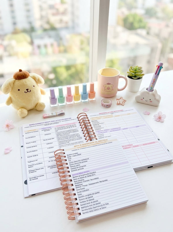 Agenda Director Diaria - Rapunzel