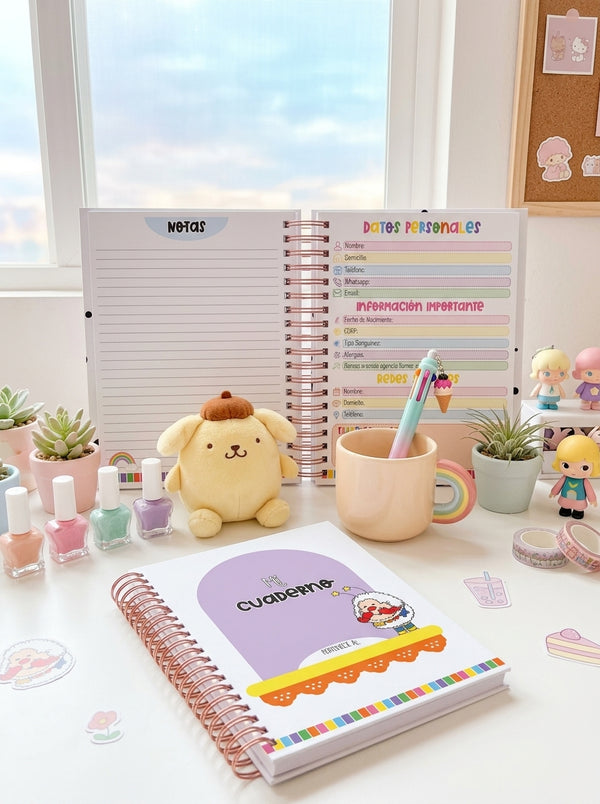 Cuaderno Tamaño Carta - Rainbow Brite