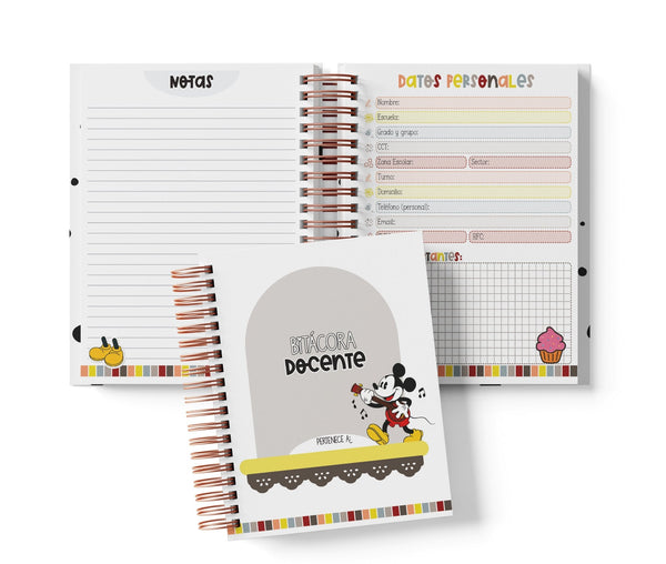 Bitácora Docente - Mickey Mouse