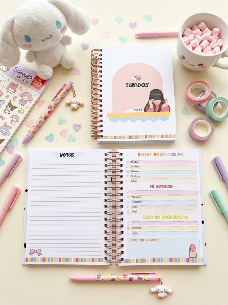 Libreta de Tandas 25 Participantes - BLACKPINK
