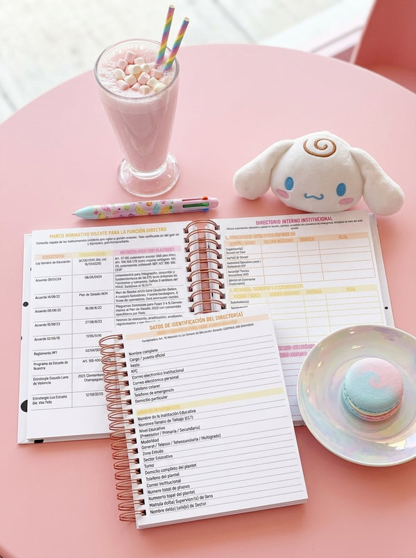 Agenda Director Semanal - Peanuts (Snoopy & Charlie Brown)