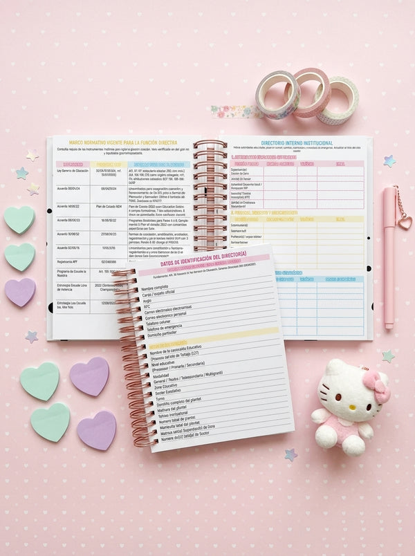 Agenda Director Semanal - Sailor Moon