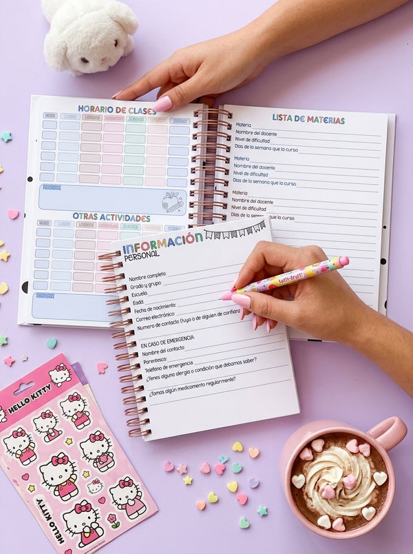 Agenda Estudiantes 2 Días por Página Ciclo 26-27 - Grey's Anatomy