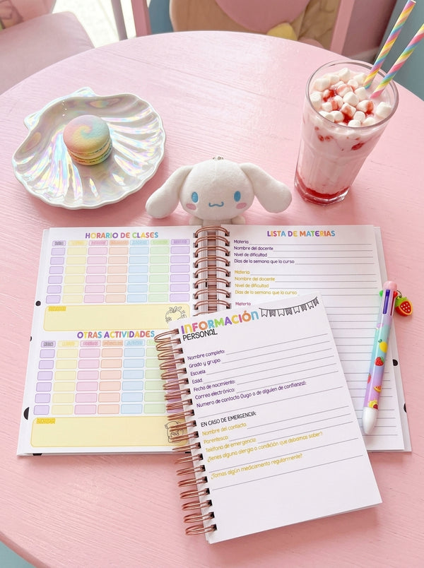 Agenda Estudiantes Semanal Ciclo 26-27 - Angélica Pickles