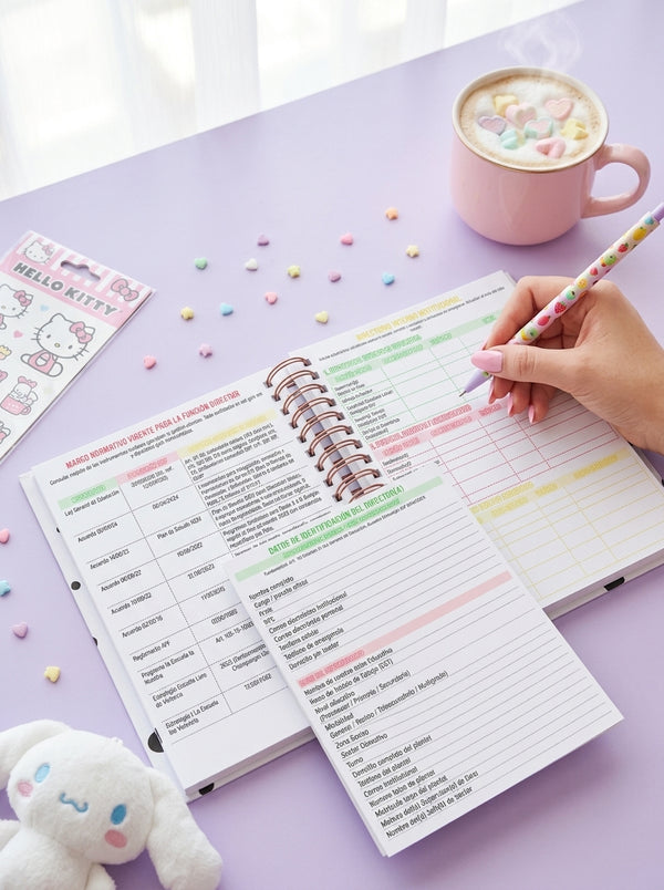 Agenda Director Semanal - Keroppi