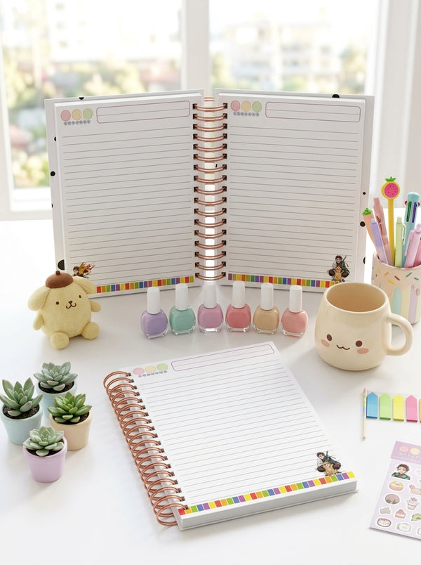 Cuaderno Tamaño Carta - Demon Slayer