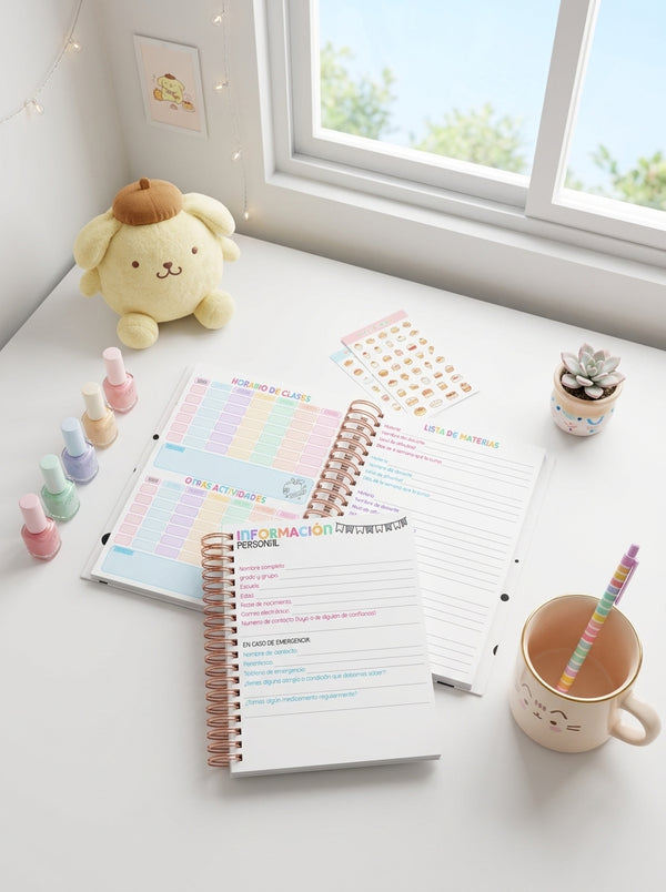 Agenda Estudiantes Diaria Ciclo 26-27 - Huntrix