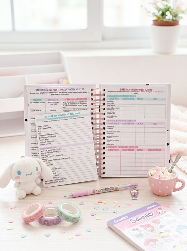 Agenda Director Diaria - Los Supersónicos