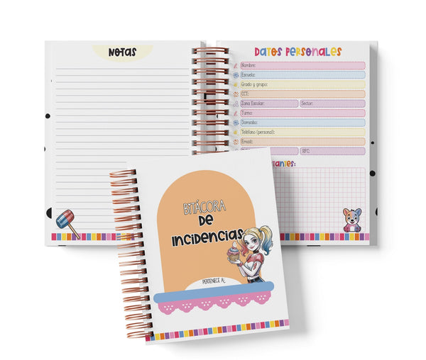 Libreta de Incidencias 100 Folios - Harley Quinn