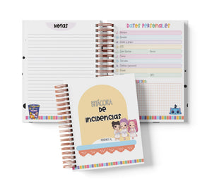 Libreta de Incidencias 100 Folios - Huntrix