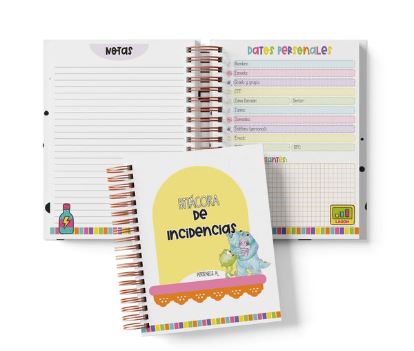 Libreta de Incidencias 100 Folios - Monsters Inc.