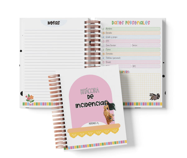 Libreta de Incidencias 100 Folios - Pocahontas