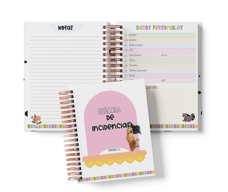 Libreta de Incidencias 100 Folios - Pocahontas