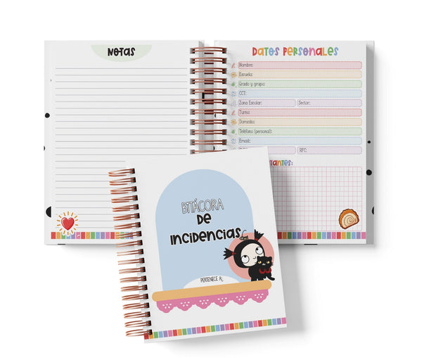 Libreta de Incidencias 100 Folios - Pucca