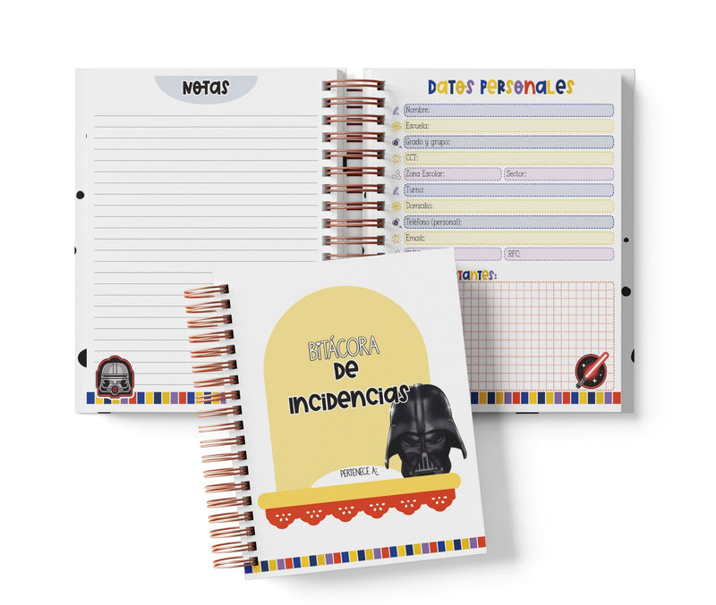 Libreta de Incidencias 100 Folios - Star Wars