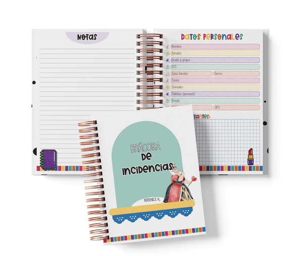 Libreta de Incidencias 100 Folios - Villanas Disney