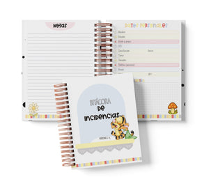 Libreta de Incidencias 100 Folios - Winnie Pooh