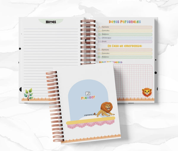 Planner 2 Días por Página - El Rey León