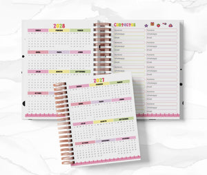 Planner 2 Días por Página - Hello Kitty