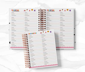 Planner 2 Días por Página - Intensamente