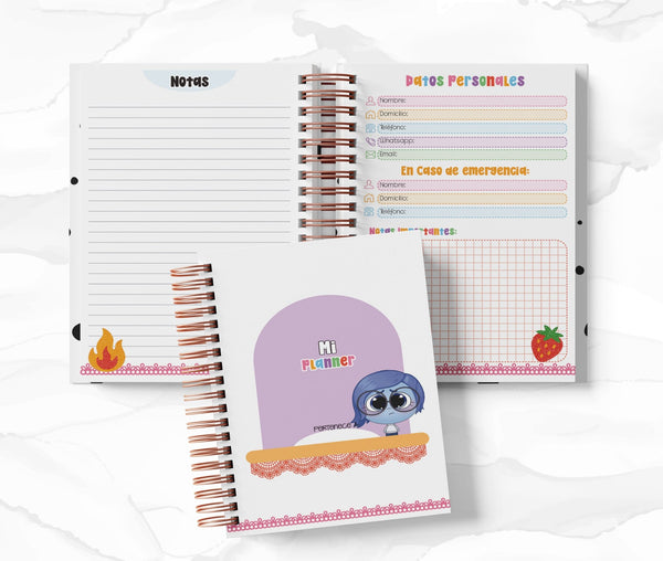 Planner 2 Días por Página - Intensamente