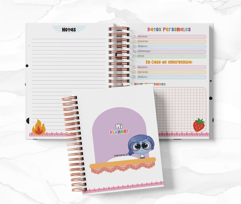 Planner 2 Días por Página - Intensamente