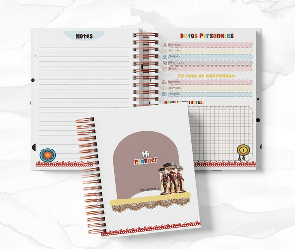 Planner 2 Días por Página - Iron Man