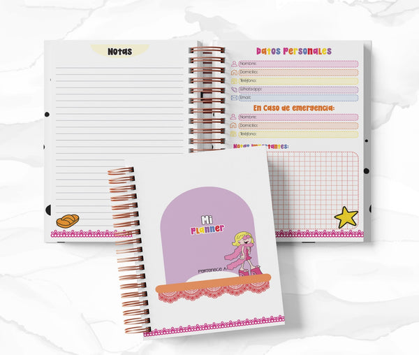 Planner 2 Días por Página - Lizzie McGuire