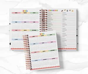 Planner 2 Días por Página - Looney Tunes