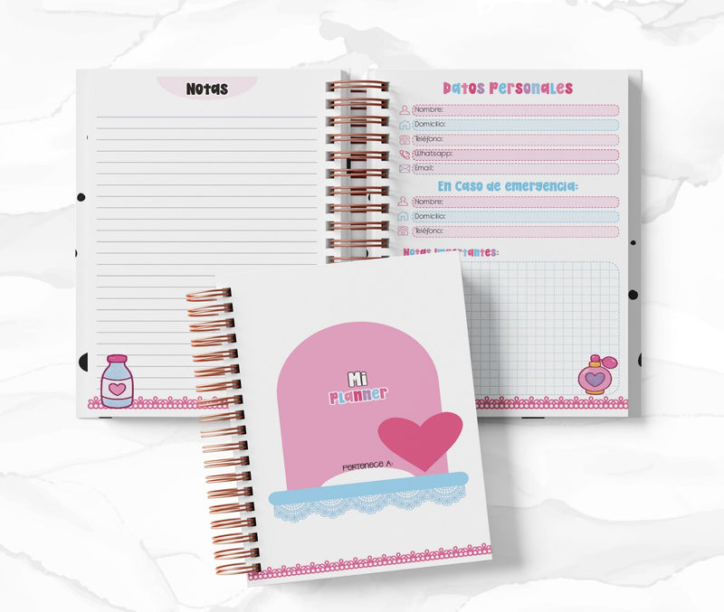Planner 2 Días por Página - Marie (Aristogatos)