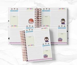 Planner 2 Días por Página - Melonheadz