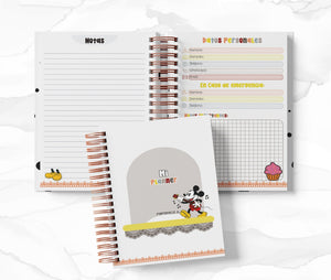 Planner 2 Días por Página - Mickey Mouse