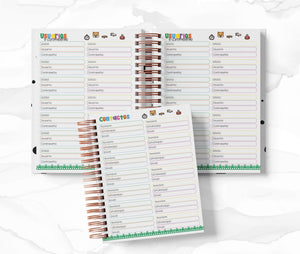 Planner 2 Días por Página - Minecraft