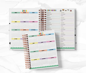 Planner 2 Días por Página - Minecraft