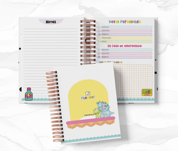 Planner 2 Días por Página - Monsters Inc.