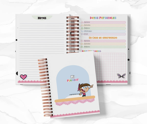 Planner 2 Días por Página - Padrinos Mágicos
