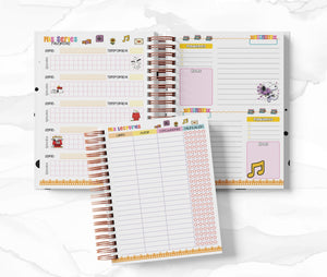 Planner 2 Días por Página - Peanuts (Snoopy & Charlie Brown)