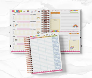 Planner 2 Días por Página - Rainbow