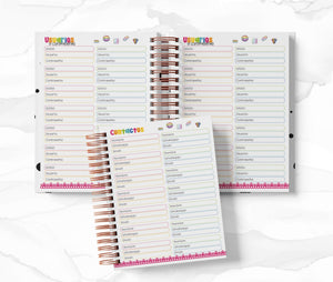 Planner 2 Días por Página - Rainbow