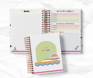 Planner 2 Días por Página - Rainbow