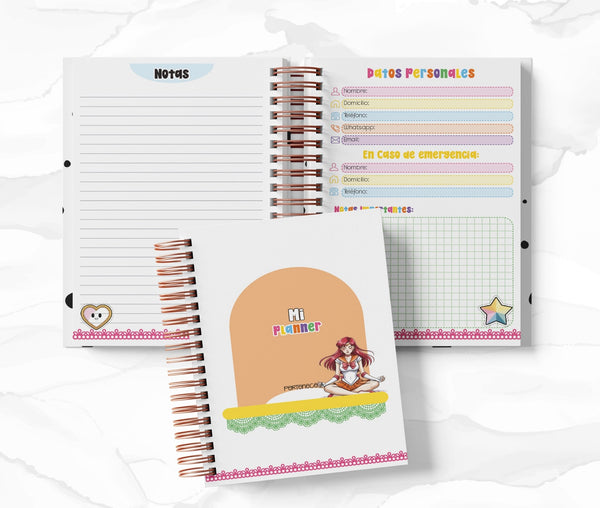 Planner 2 Días por Página - Sailor Moon