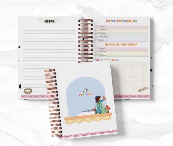 Planner 2 Días por Página - Sarah Kay