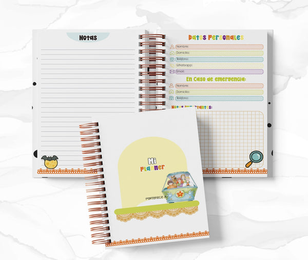 Planner 2 Días por Página - Scooby-Doo