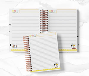 Planner 2 Días por Página - Snoopy