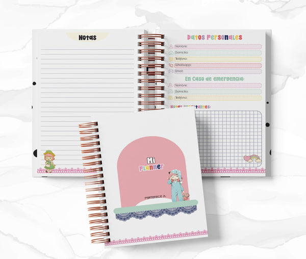Planner 2 Días por Página - Spy x Family