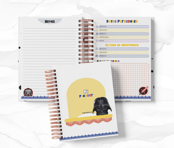Planner 2 Días por Página - Star Wars